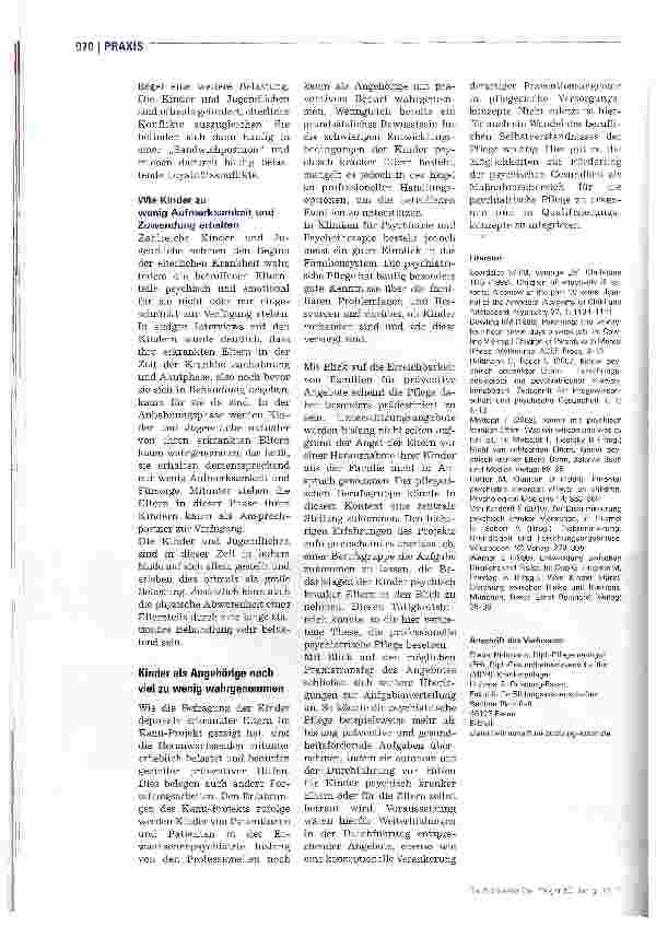 Vorschauseite 5: Wenn Eltern psychisch krank sind