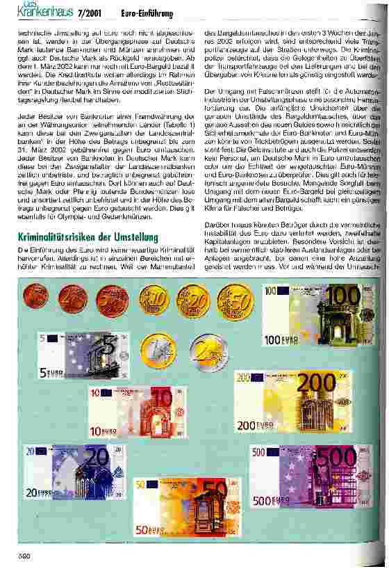 Vorschauseite 4: Die Deutsche Mark geht - der Euro kommt