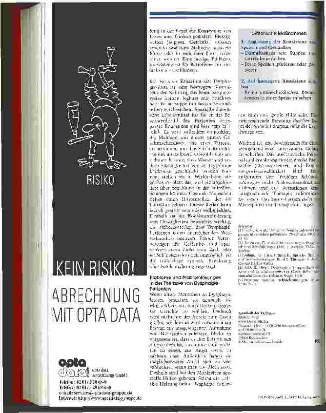 Vorschauseite 6: Wenn der kleinste Schluck zur Gefahr wird