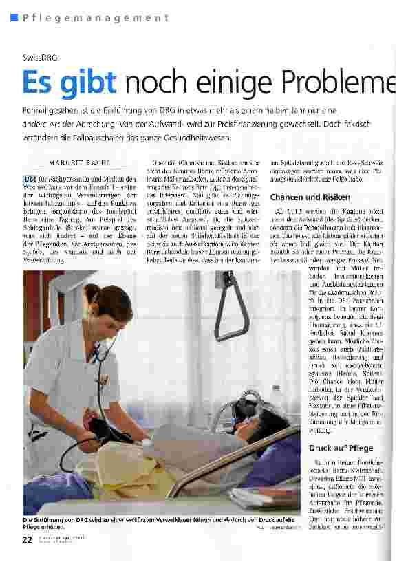 Vorschauseite 1: Es gibt noch einige Probleme zu lösen