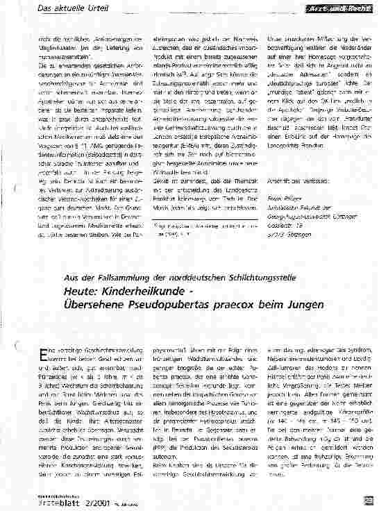 Vorschauseite 4: Versandhandel von Arzneimitteln über das Internet - Wie ist die Rechtslage?