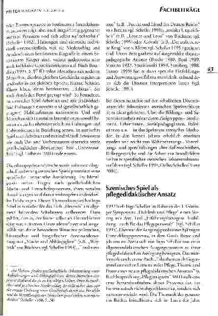 Vorschauseite 2: Szenisches Spiel