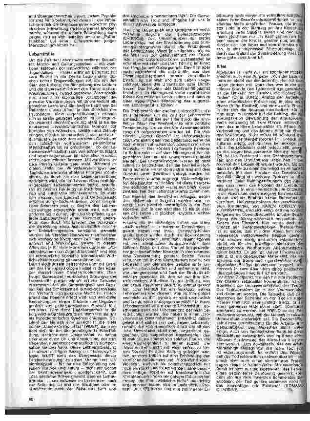 Vorschauseite 3: Die Schwester in der Psychiatrie 35. Folge: Grundlagen der Neurosen lehre A. Persönlichkeitsentwicklung in tiefenpsychologischer Sicht