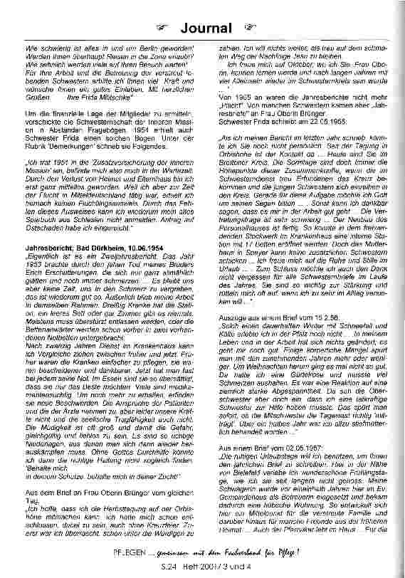 Vorschauseite 6: Zeitzeugin: Schwester Frida Militschke
