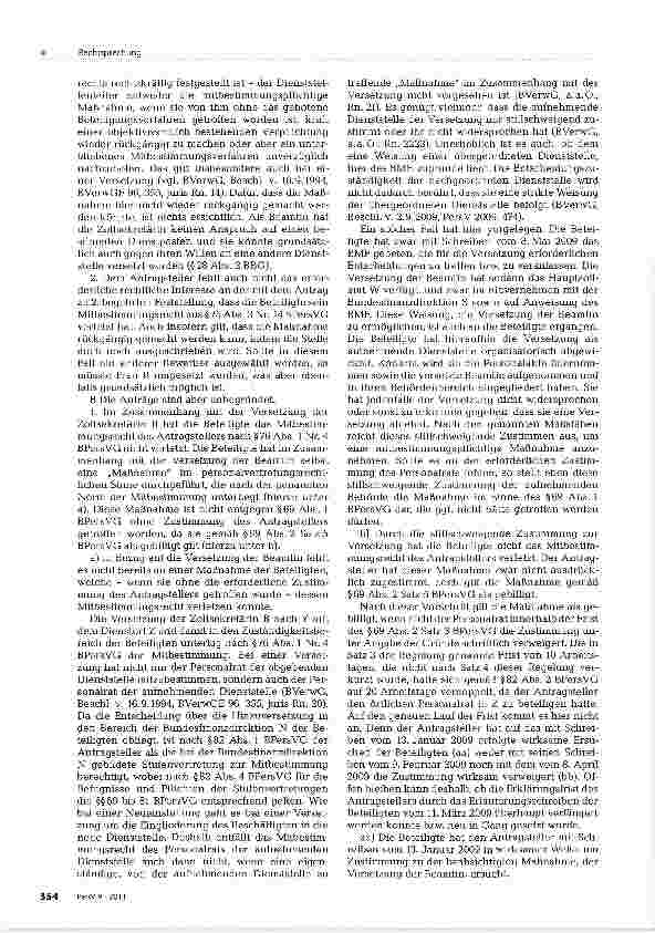 Vorschauseite 2: Wiederholung eines abgelehnten Zustimmungsantrages