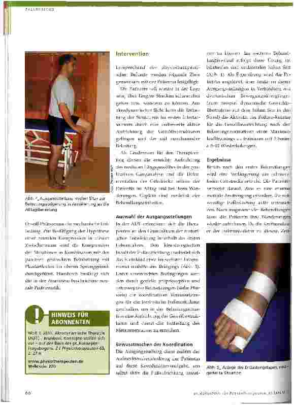 Vorschauseite 3: Akrodynamische Therapie bei Hallux valgus
