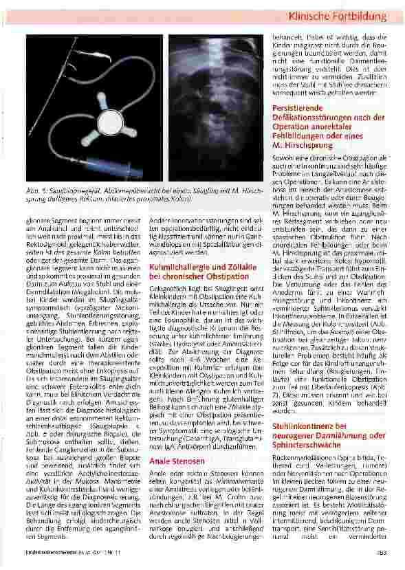 Vorschauseite 3: Organische Ursachen von gastroenterologischen Ausscheidungsstörungen