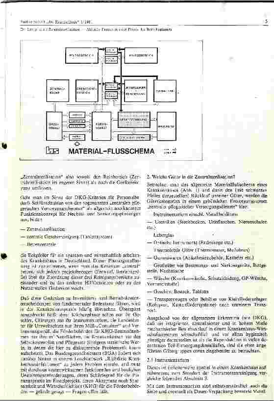 Vorschauseite 2: Zentralsterilisation - Aktuelle Fragen aus der Praxis eines Betriebsplaners