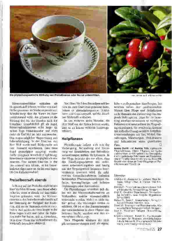 Vorschauseite 2: Phytotherapie bei HarnwegsinfektenHeilpflanzenanwendungen einfach und wirksam