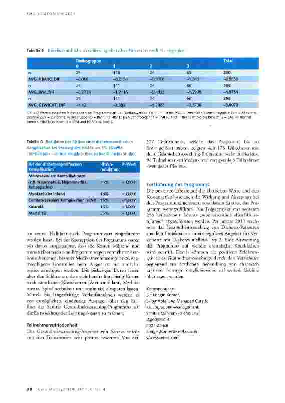 Vorschauseite 4: Risikogruppenmanagement