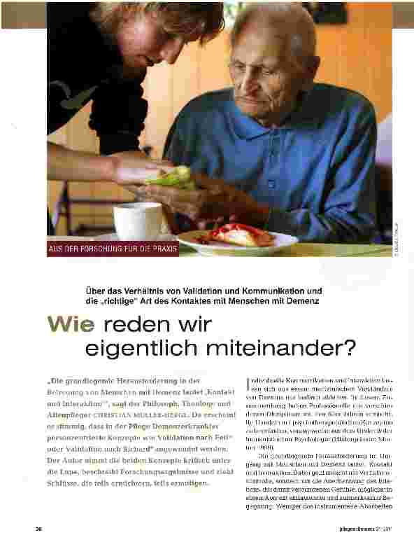 Vorschauseite 1: Wie reden wir eigentlich miteinander?