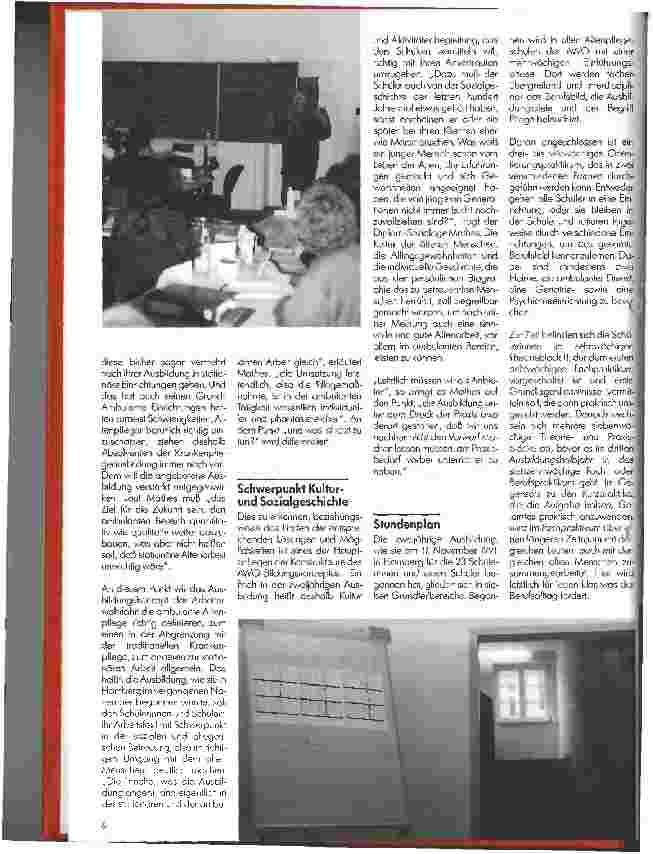 Vorschauseite 2: Offensive in der ambulanten Pflege