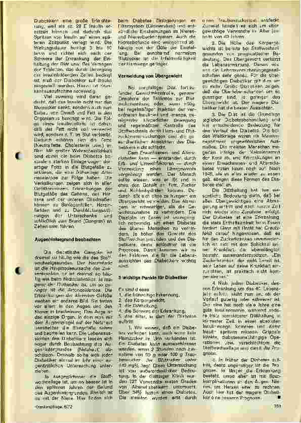Vorschauseite 2: Erwachsenenund Altersdiabetes