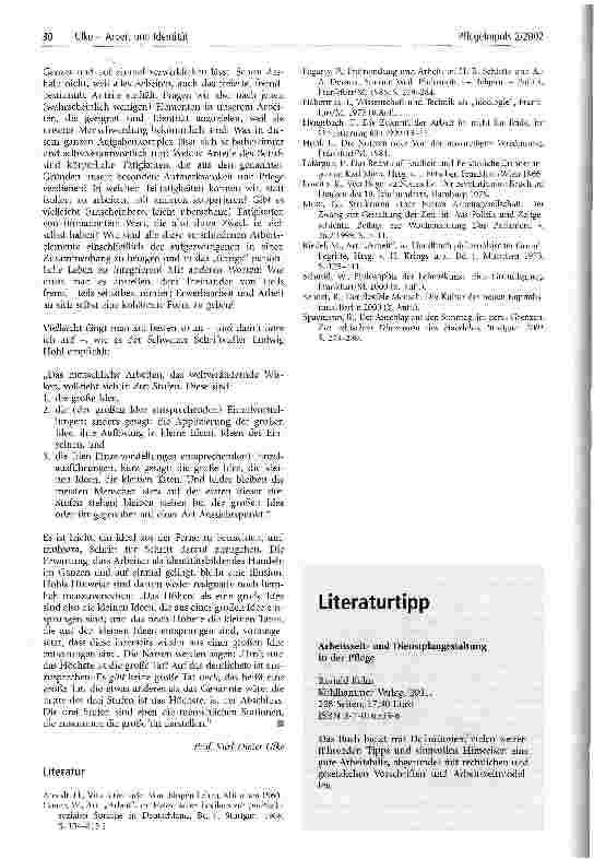Vorschauseite 5: Arbeit und Identität