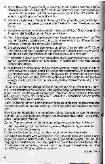 Vorschauseite 2: Die Zusammenarbeit zwischen stationärer und ambulanter Krankenund Altenpflege