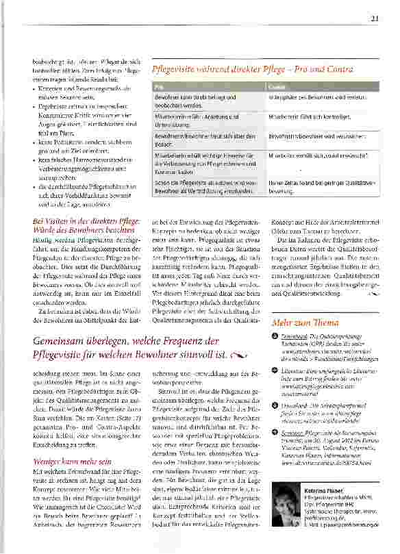 Vorschauseite 3: Am Ziel orientiert