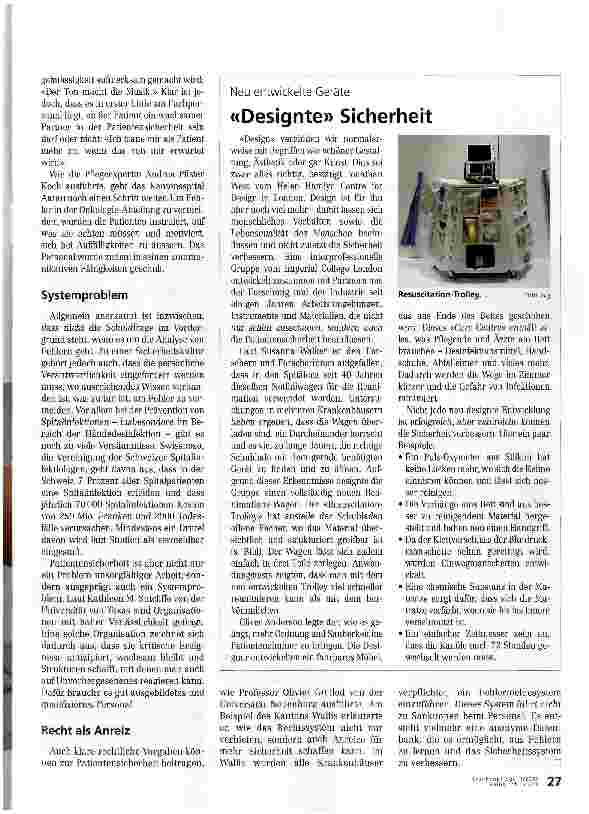 Vorschauseite 2: Patient als wachsamer Partner