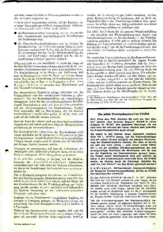 Vorschauseite 3: Das Krankenhausfinanzierungsgesetz - eine Zwischenbilanz