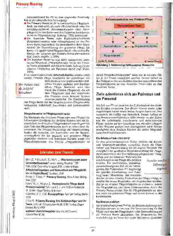 Vorschauseite 2: Mehr Handlungsfreiheit für die Pflege