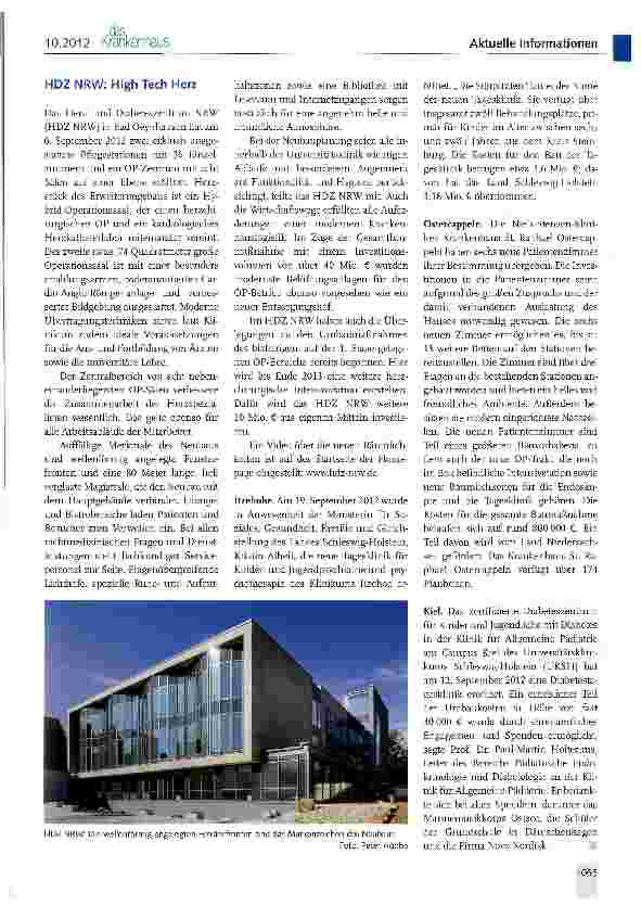 Vorschauseite 2: Krankenhausbausanierung