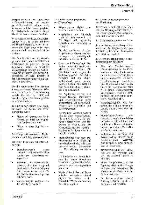 Vorschauseite 3: Pflege bei zytostatischer Tumorbehandlung