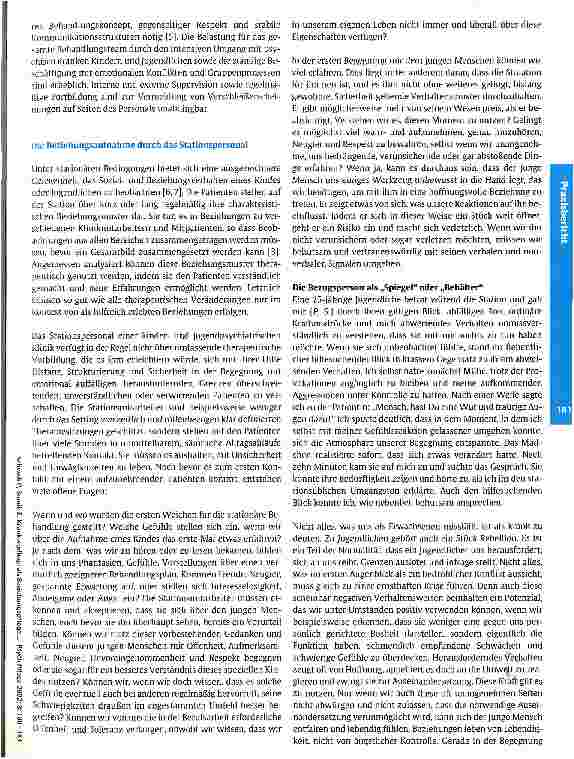Vorschauseite 2: Krankenpflege als Beziehungspflege in der stationären Kinderund Jugendpsychiatrie