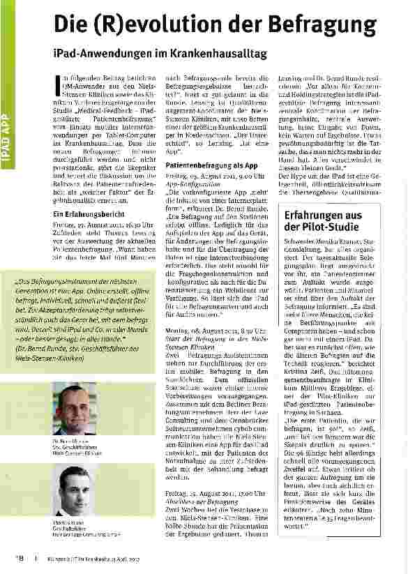 Vorschauseite 1: Die (R)evolution der Befragung