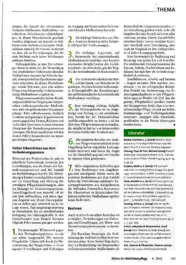 Vorschauseite 3: Ängste nehmen, Mut machen, motivieren Wie Veränderungsprozesse in Organisationen in ethisch sensiblen Bereichen erfolgreich umgesetzt werden können