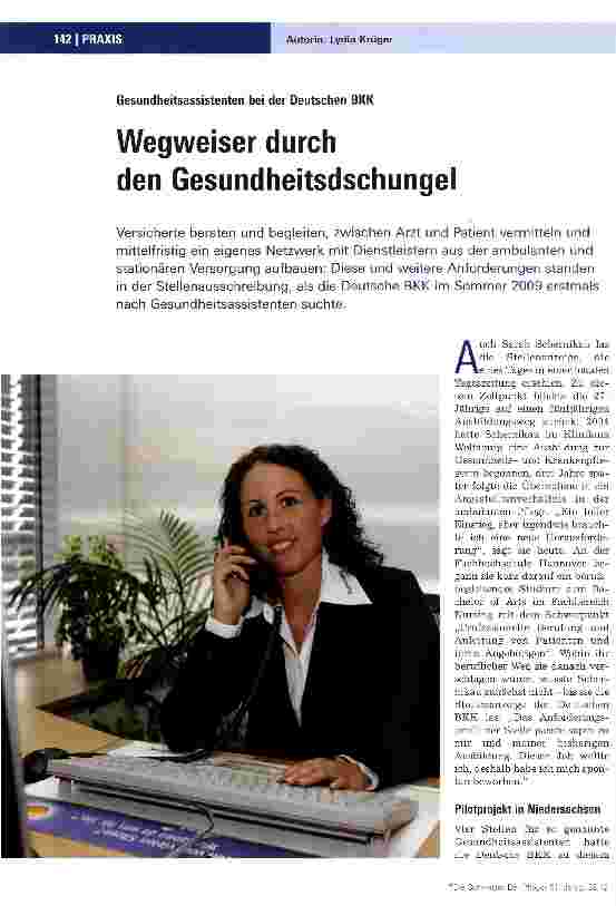 Vorschauseite 1: Wegweiser durch den Gesundheitsdschungel