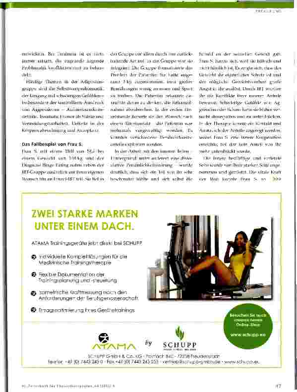 Vorschauseite 2: Bewegung mit adipösen Menschen