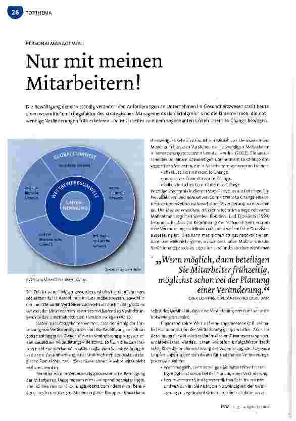 Vorschauseite 1: Nur mit meinen Mitarbeitern!