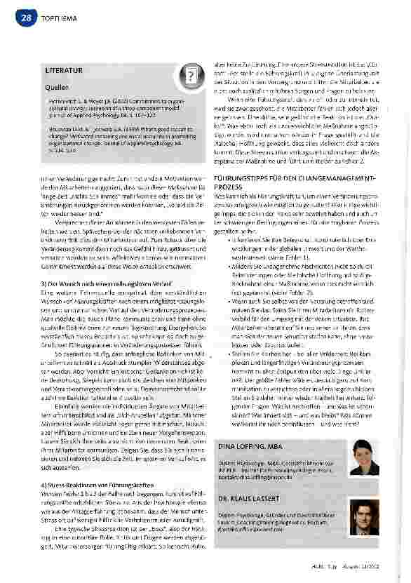Vorschauseite 3: Nur mit meinen Mitarbeitern!