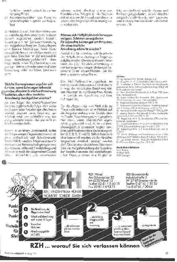 Vorschauseite 3: Leistungen nur auf ärztliche Anordnung?
