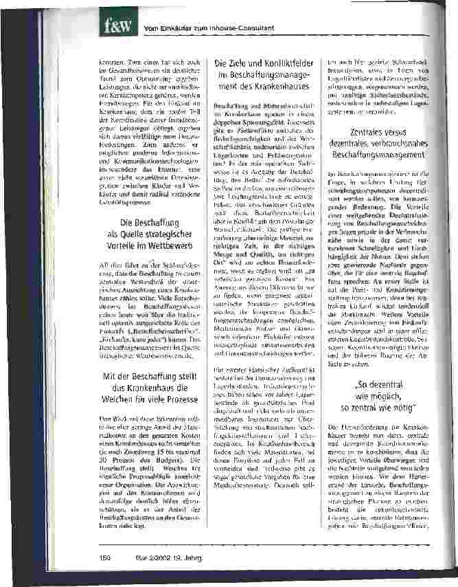 Vorschauseite 3: Besser günstig einkaufen, als den kostenintensiven Umsatz zu steigern