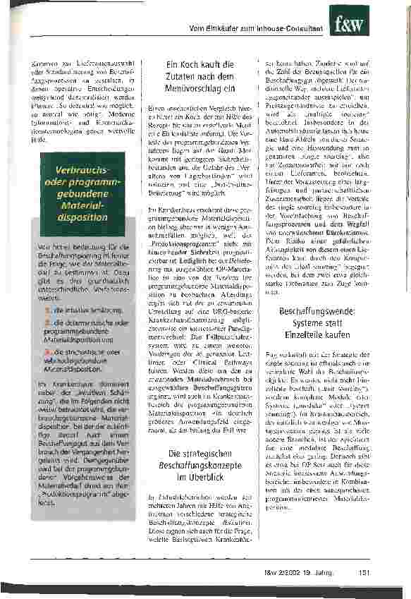 Vorschauseite 4: Besser günstig einkaufen, als den kostenintensiven Umsatz zu steigern