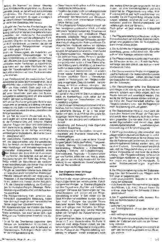 Vorschauseite 2: Probleme der Pflegedienstleitung