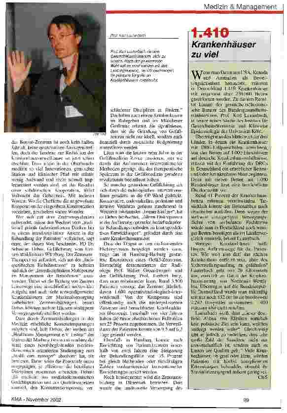 Vorschauseite 4: Zentrumsbildung: Interdisziplinäre Multipotenz