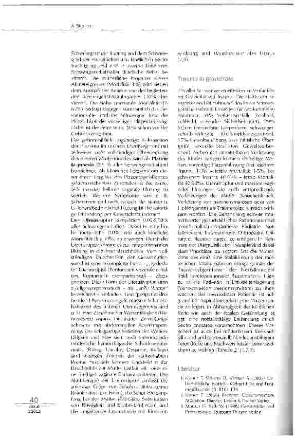 Vorschauseite 4: Hilfe, eine Schwangere- Kommen Kinder von alleine? der peripartale Notfall
