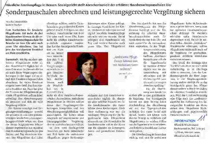 Vorschauseite 1: Sonderpauschalen abrechnen und leistungsgerechte Vergütung sichern