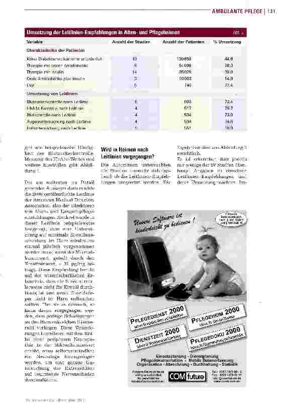 Vorschauseite 3: Heimbewohner mit Diabetes optimal betreuen