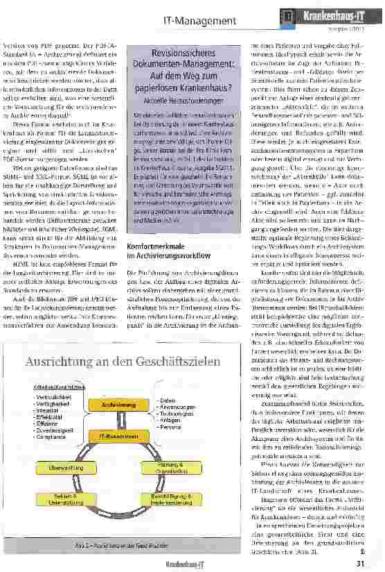 Vorschauseite 2: Revisionssicheres Dokumenten-Management