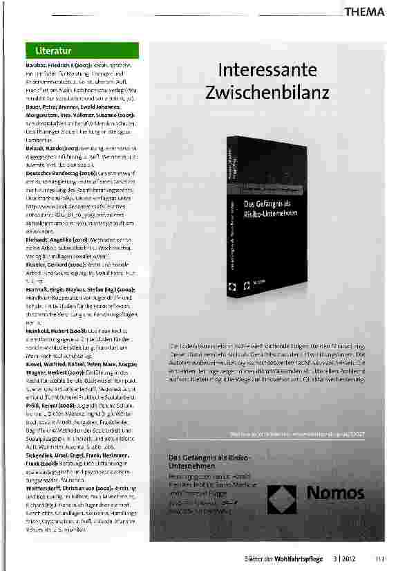 Vorschauseite 4: Bedarf vorhanden, Qualifizierungsmöglichkeiten schaffen