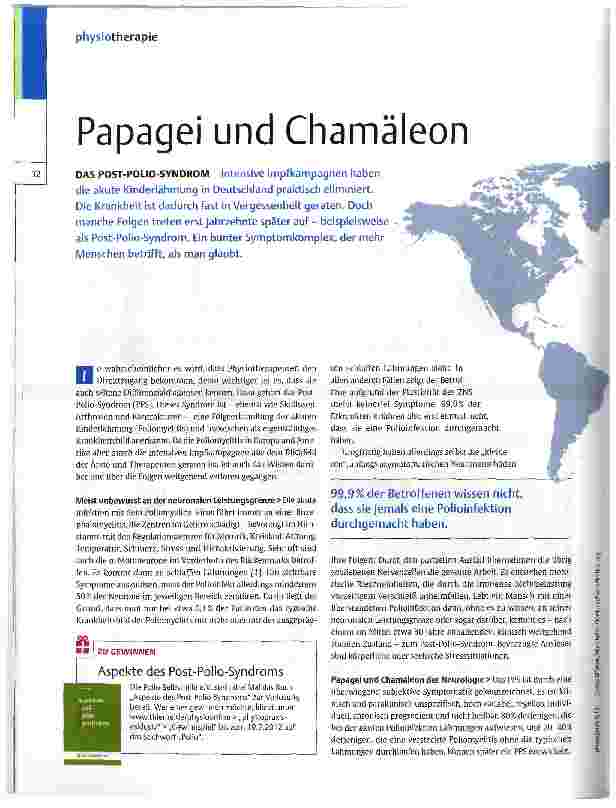Vorschauseite 1: Papagei und Chamäleon
