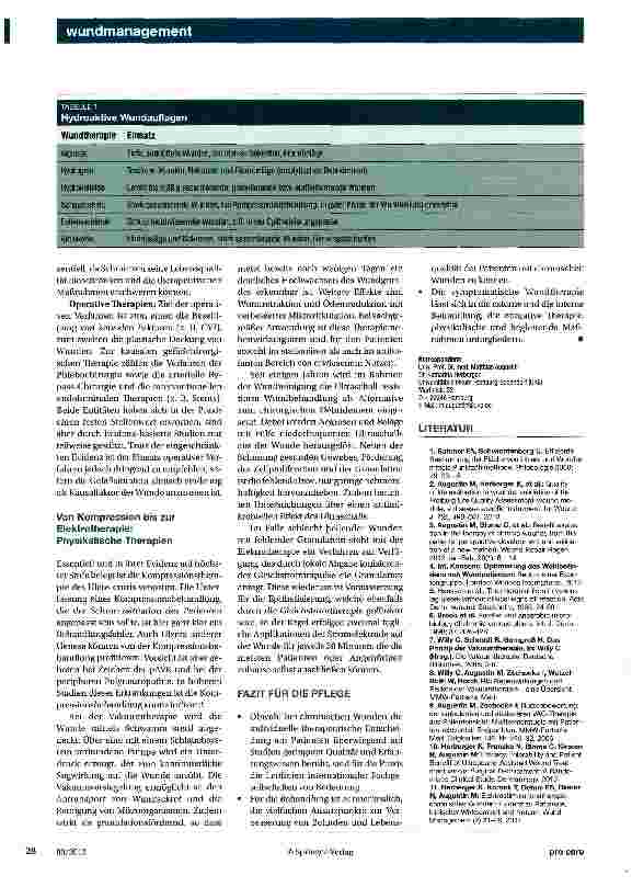 Vorschauseite 3: Leitliniengerecht und evidence based
