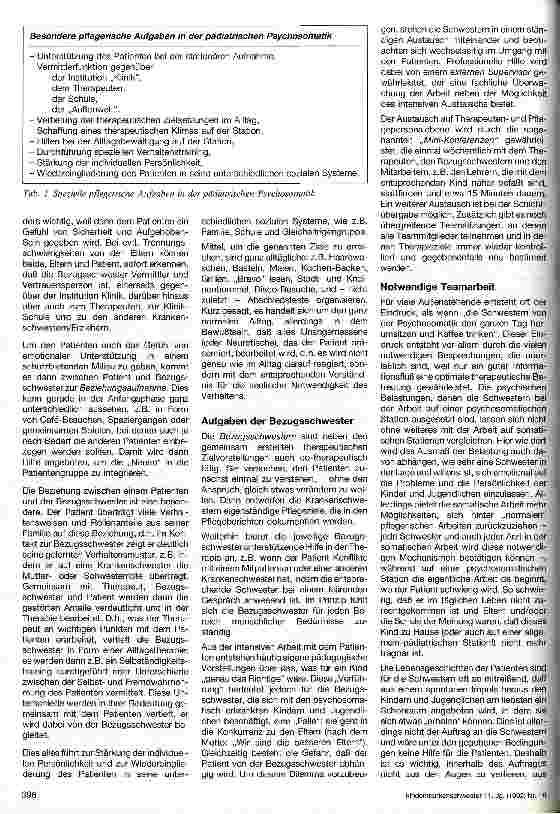 Vorschauseite 2: Besondere pflegerische Aufgaben in der pädiatrischen Psychosomatik