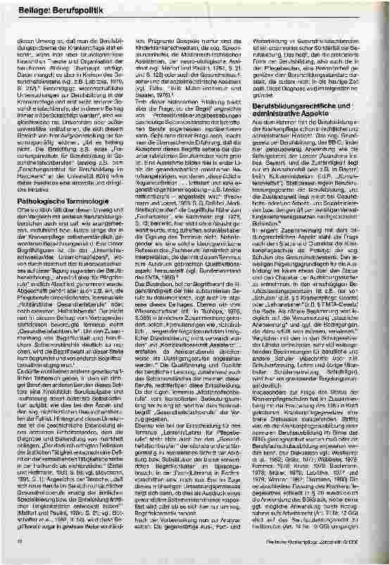 Vorschauseite 2: Berufsbildung in den Pflegeberufen - berufspädagogische Diagnose und Therapie