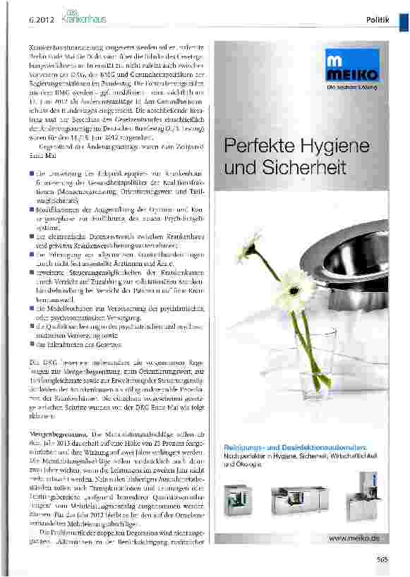 Vorschauseite 4: Pläne der Regierungskoalition: Enttäuschung bei den Krankenhäusern