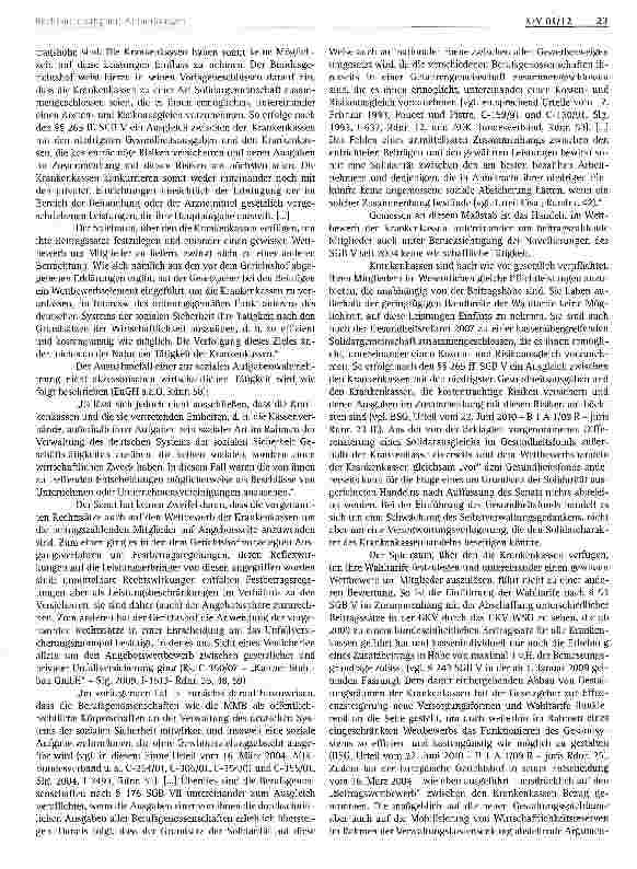Vorschauseite 4: Rechtsprechung mit Anmerkungen