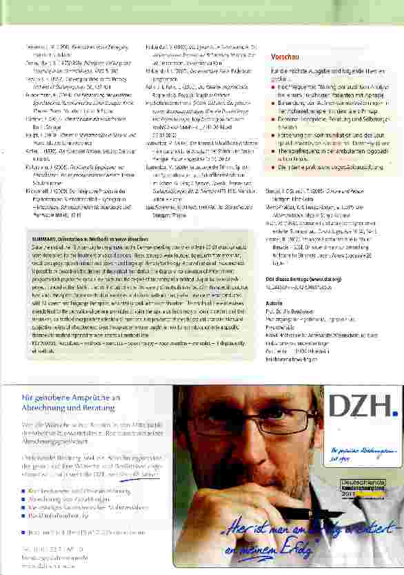 Vorschauseite 6: Methodenorientierung in der StimmtherapieStimmtherapeutische Methoden und ihr Einsatz in der therapeutischen Praxis - eine qualitative Studie