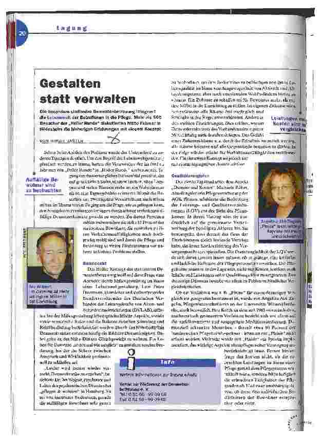 Vorschauseite 1: Gestalten statt verwalten